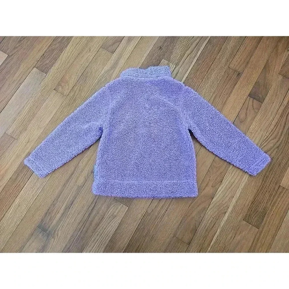 Obermeyer Girl’s Sherpa Fleece Pullover Purple Size M - Picture 3 of 5